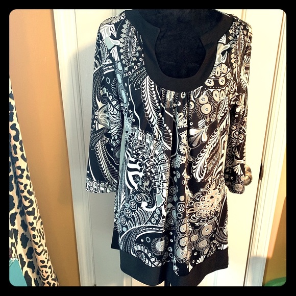 Kim Rogers Tunic top NWT - Picture 1 of 6